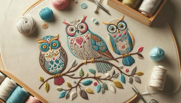 Embroidery Owls: A Seasonal Design Review